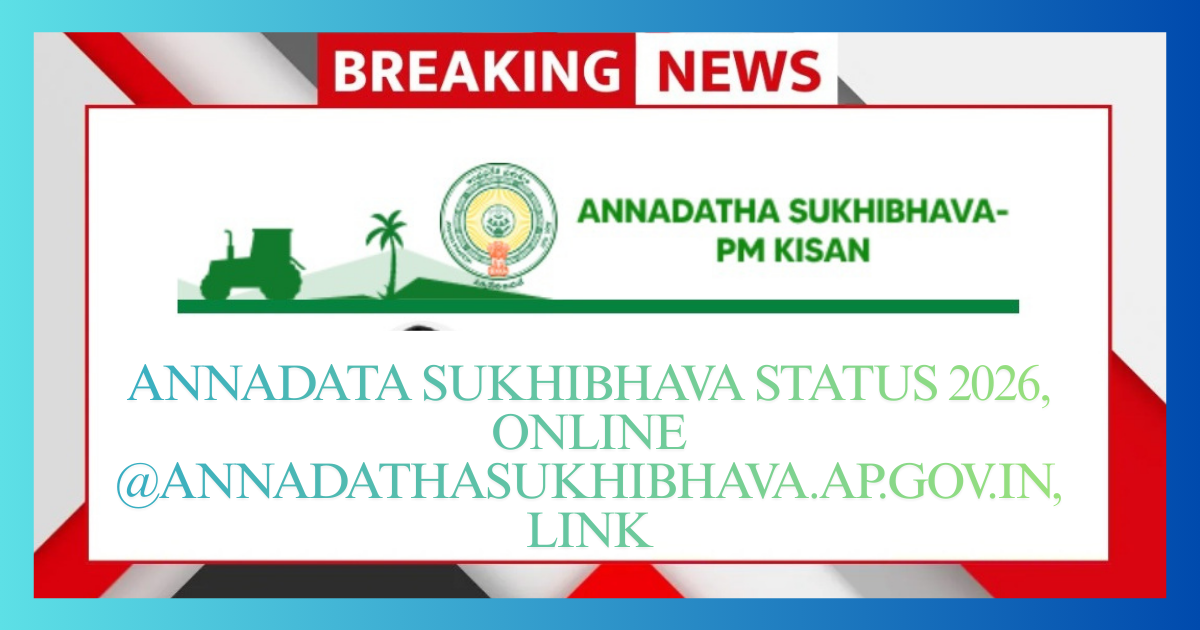 Annadata Sukhibhava Status, annadathasukhibhava.ap.gov.in