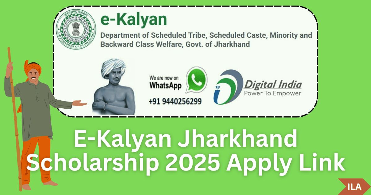 E-Kalyan Jharkhand Scholarship 2025, Pre & Post Matric Scheme, Student Registration