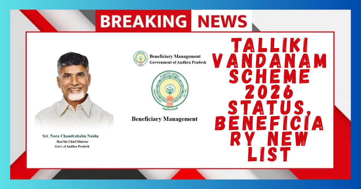 Talliki Vandanam Scheme 2026 Status