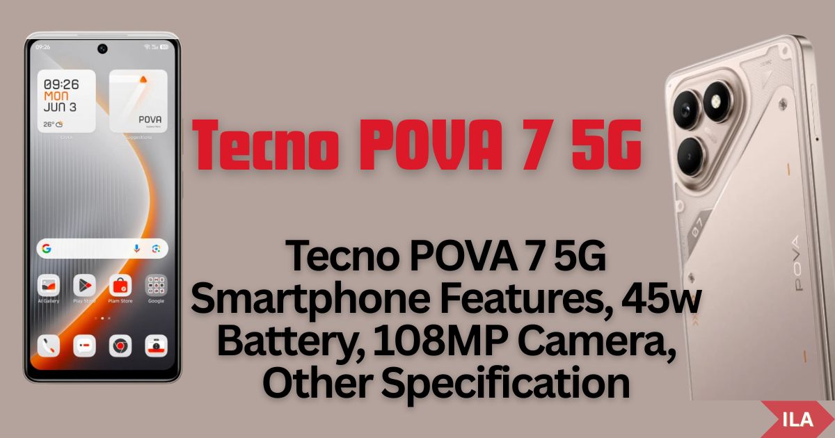 Tecno POVA 7 5G Smartphone Features